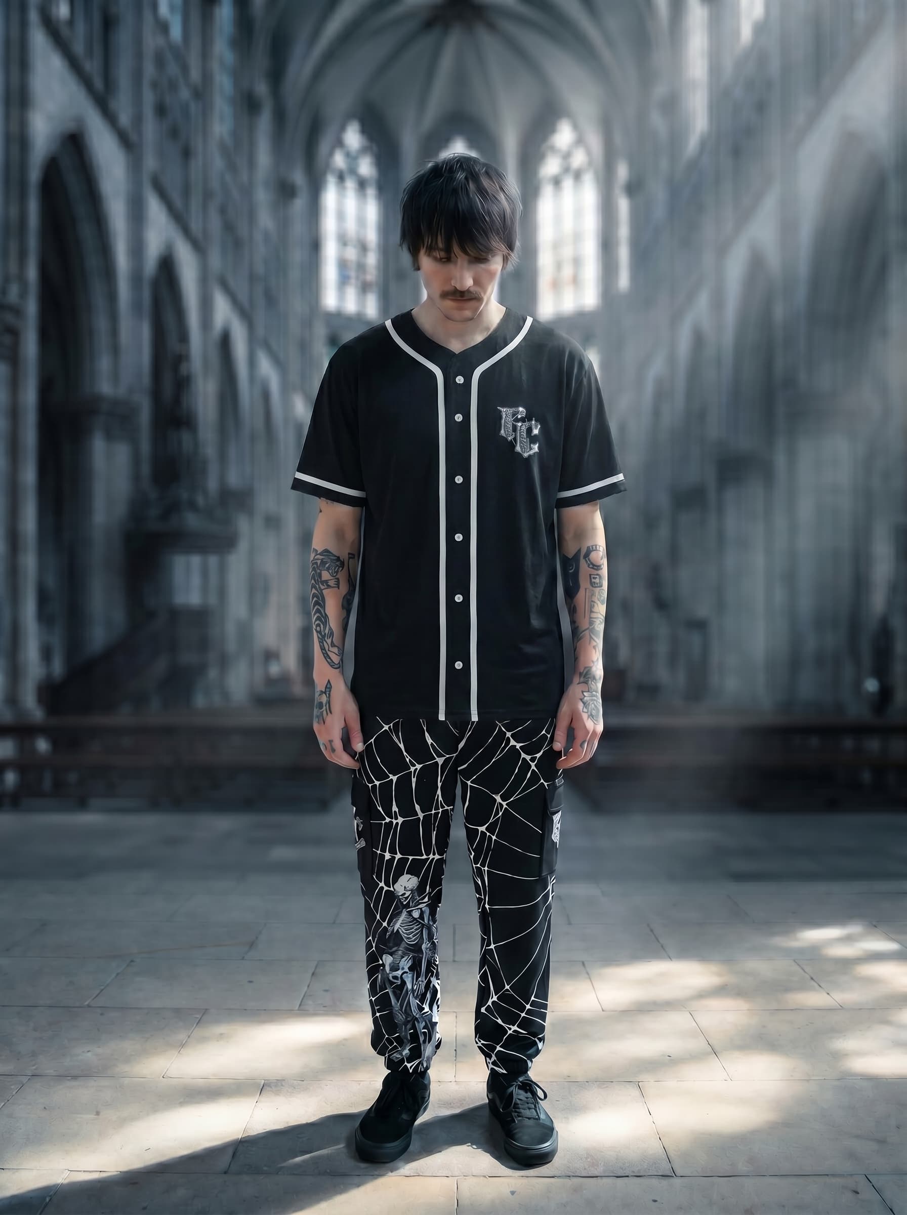 Careless Castle Baseball Jersey — front