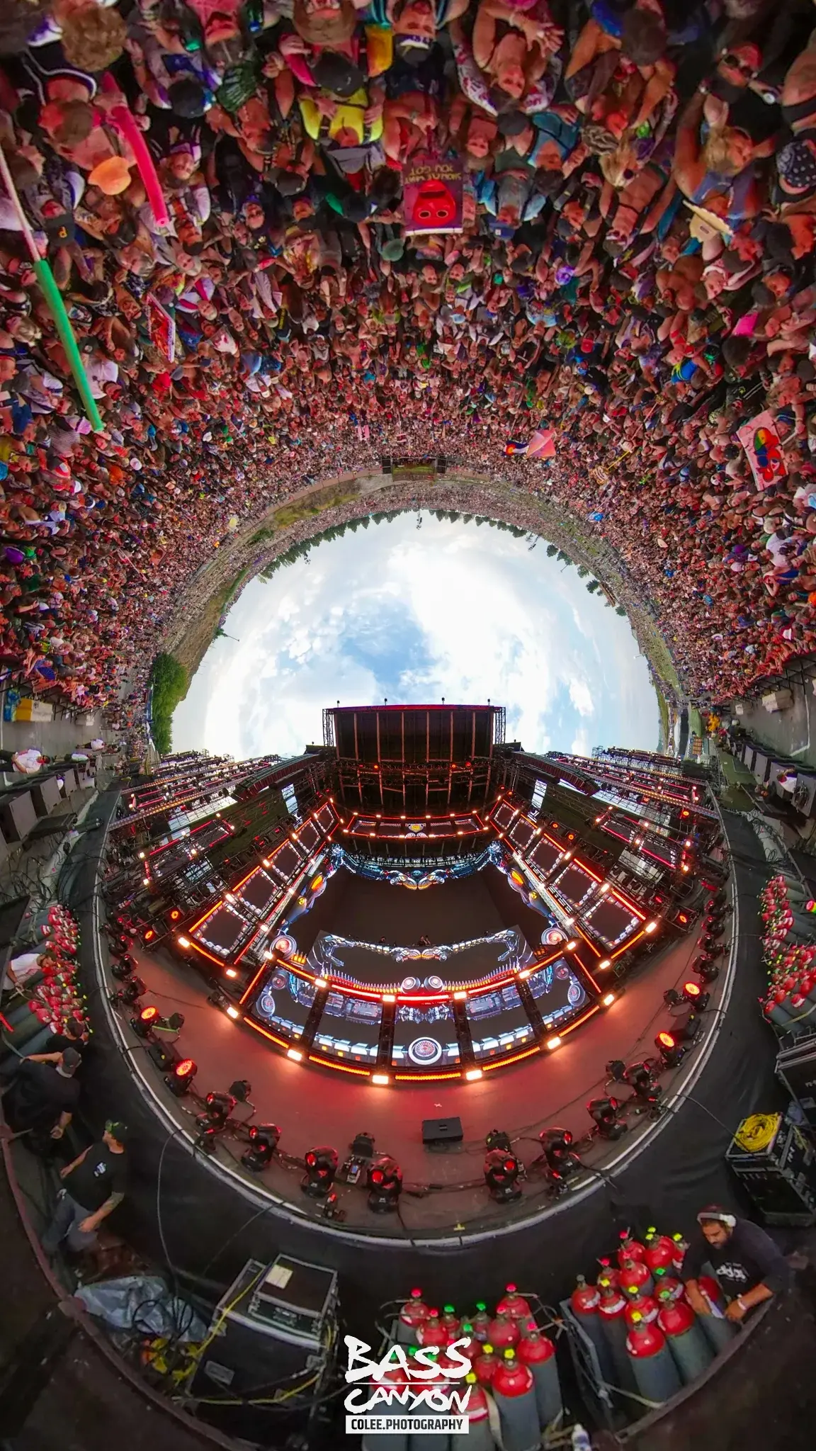 Photograph, Bass Canyon 2021 at The Gorge Amphitheatre, George, Washington, image 89 of 176