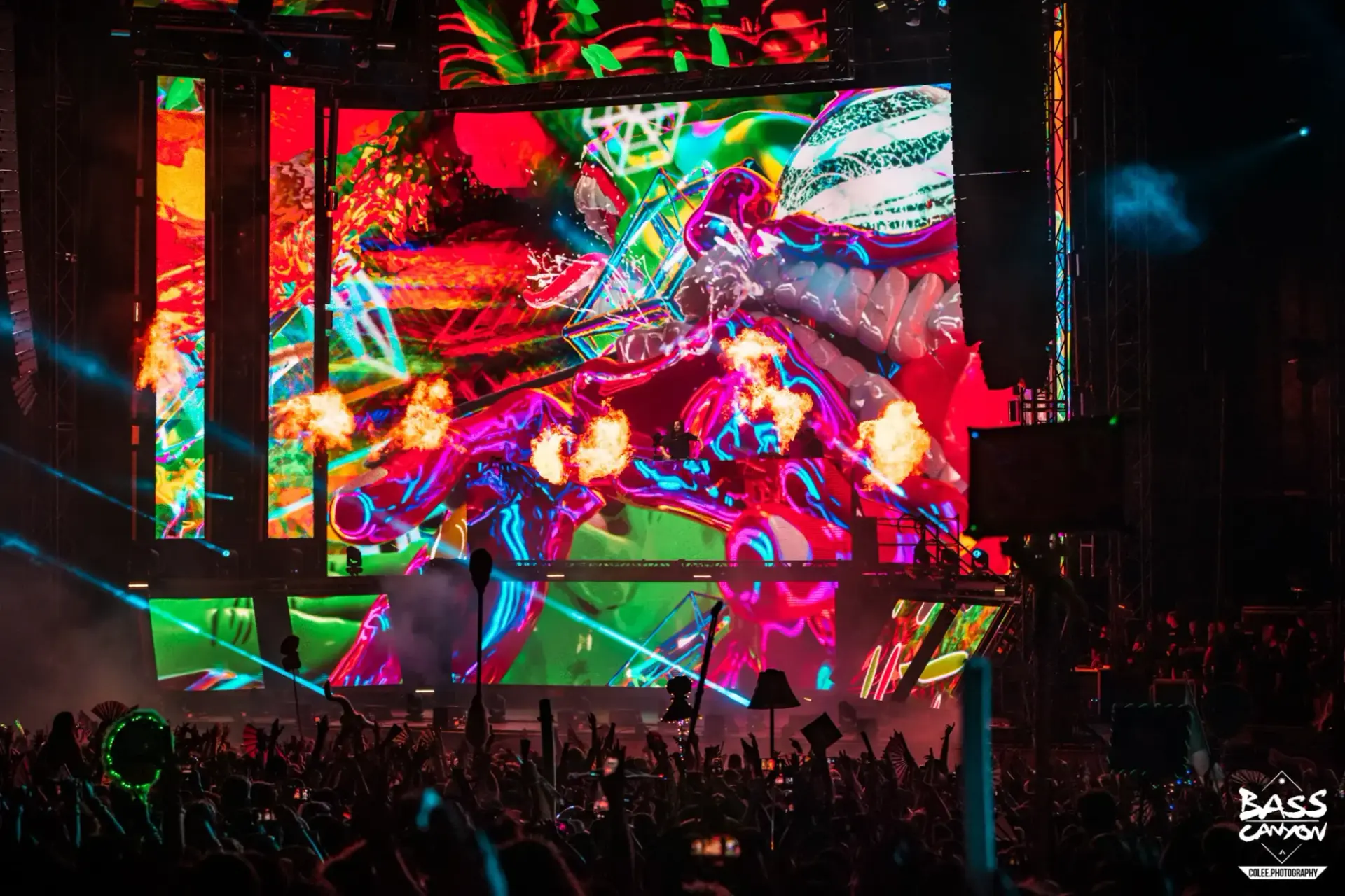 Photograph, Bass Canyon 2022 at The Gorge Amphitheatre, George, Washington, image 111 of 298