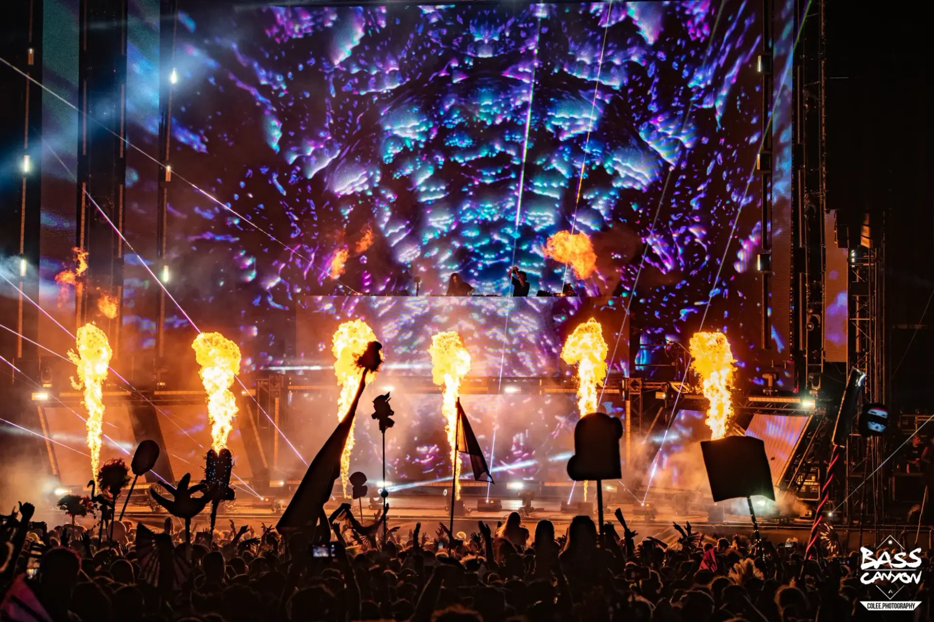 Photograph, Bass Canyon 2022 at The Gorge Amphitheatre, George, Washington, image 118 of 298