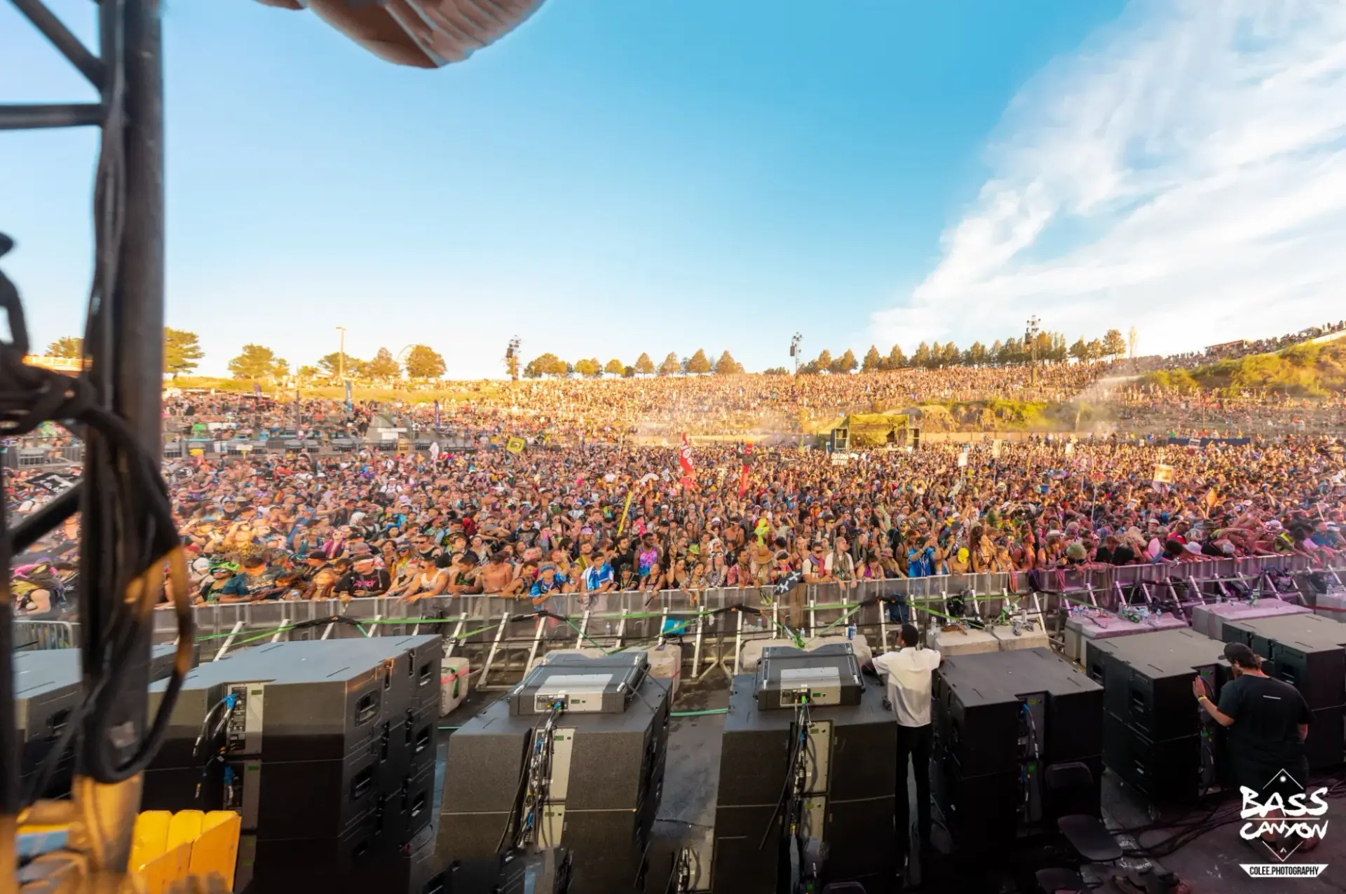 Photograph, Bass Canyon 2022 at The Gorge Amphitheatre, George, Washington, image 159 of 298