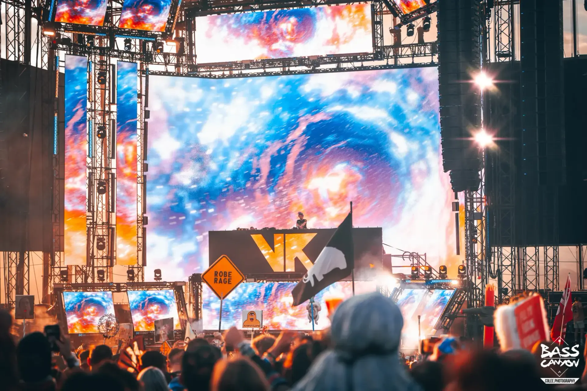Photograph, Bass Canyon 2022 at The Gorge Amphitheatre, George, Washington, image 160 of 298