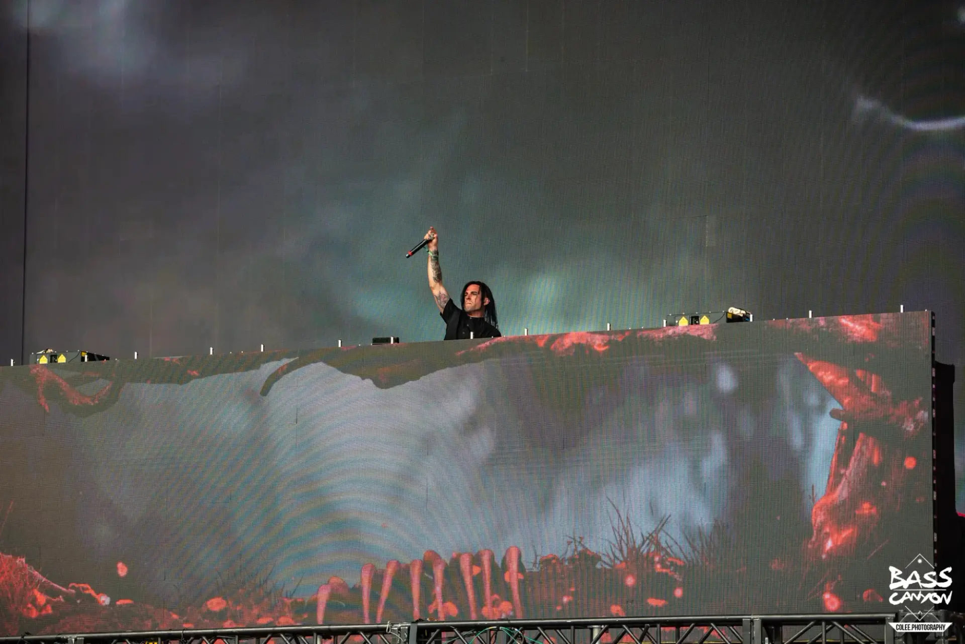 Photograph, Bass Canyon 2022 at The Gorge Amphitheatre, George, Washington, image 168 of 298