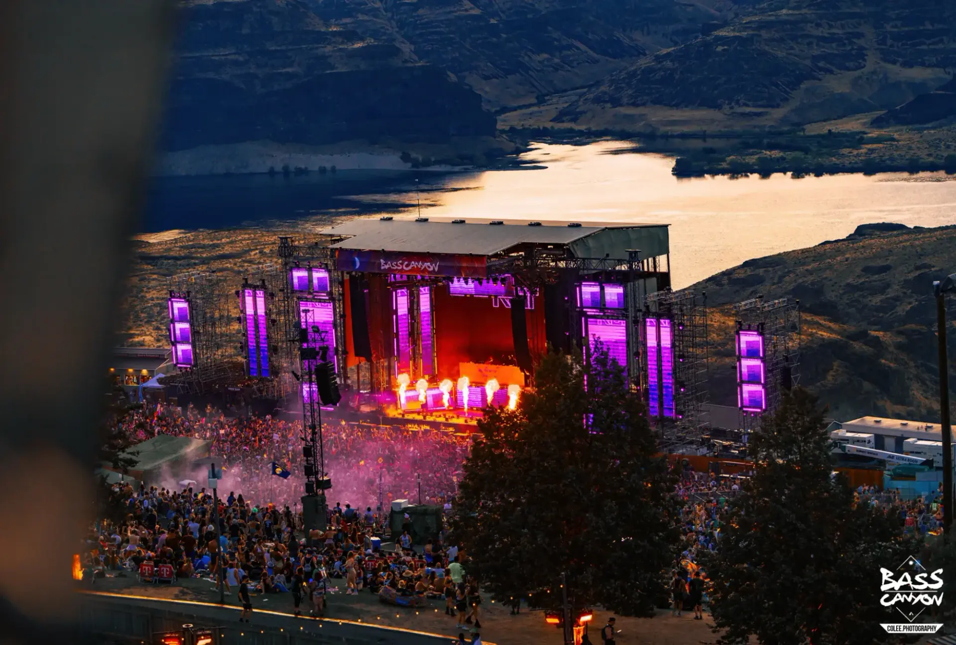 Photograph, Bass Canyon 2022 at The Gorge Amphitheatre, George, Washington, image 171 of 298