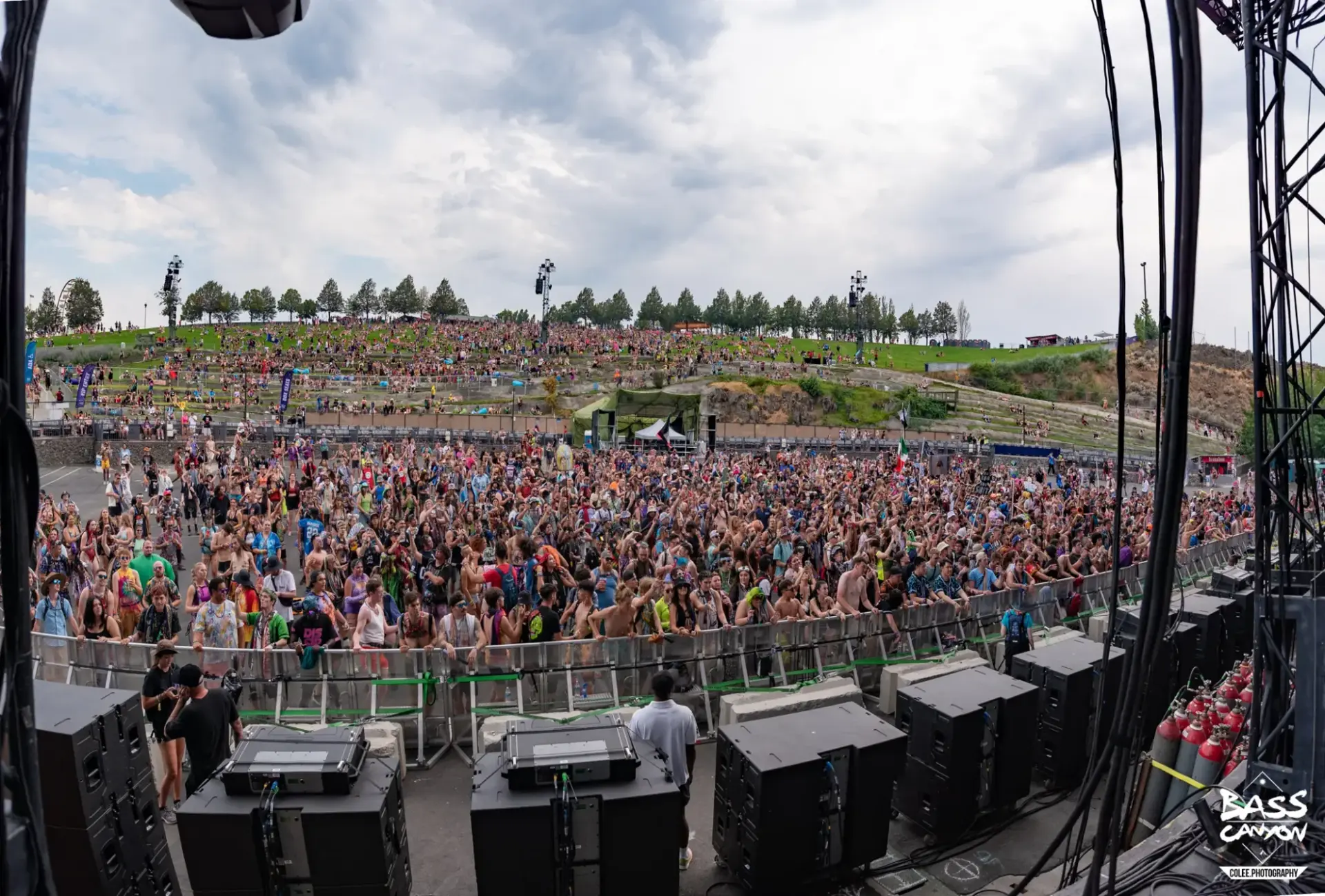 Photograph, Bass Canyon 2022 at The Gorge Amphitheatre, George, Washington, image 226 of 298
