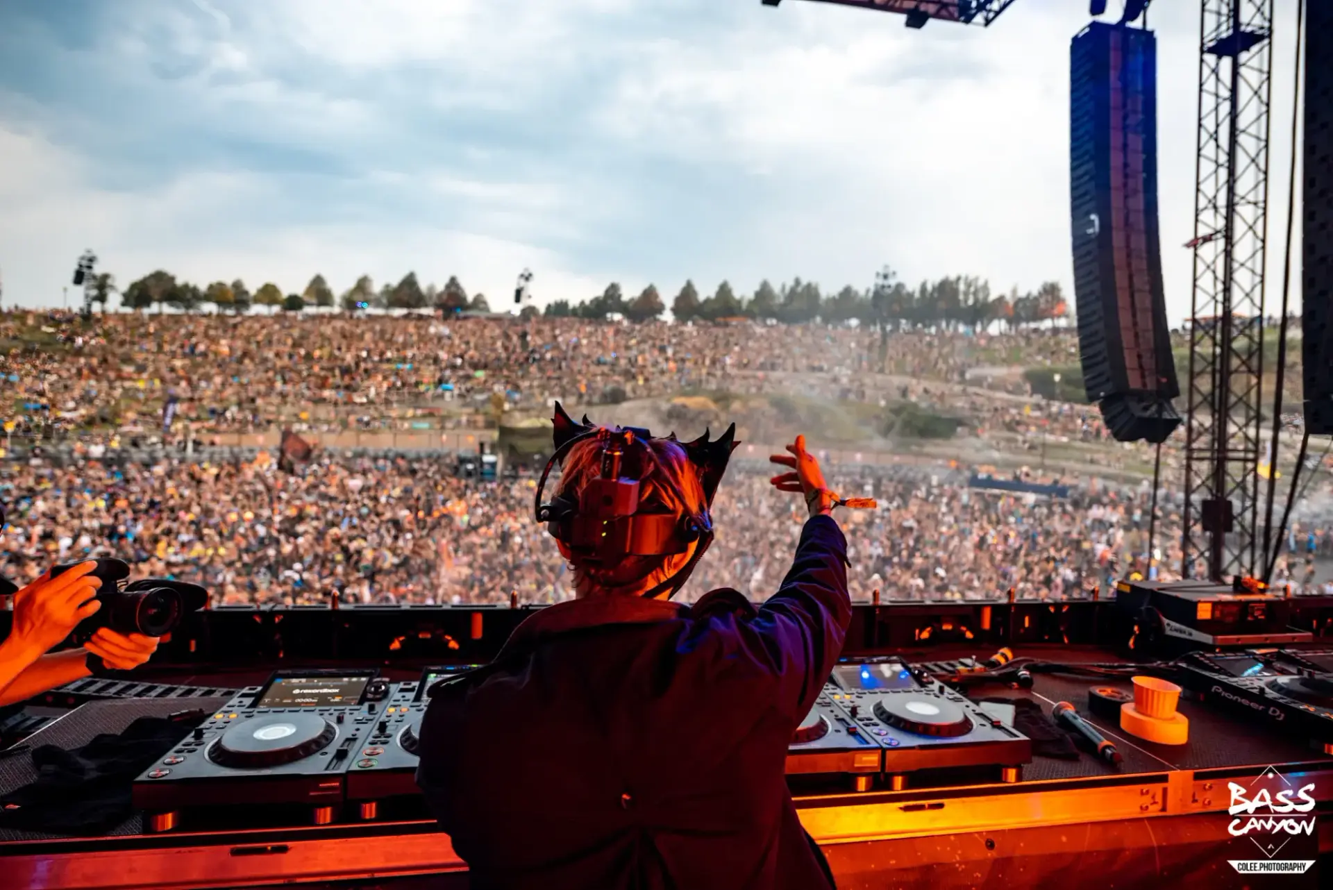 Photograph, Bass Canyon 2022 at The Gorge Amphitheatre, George, Washington, image 252 of 298