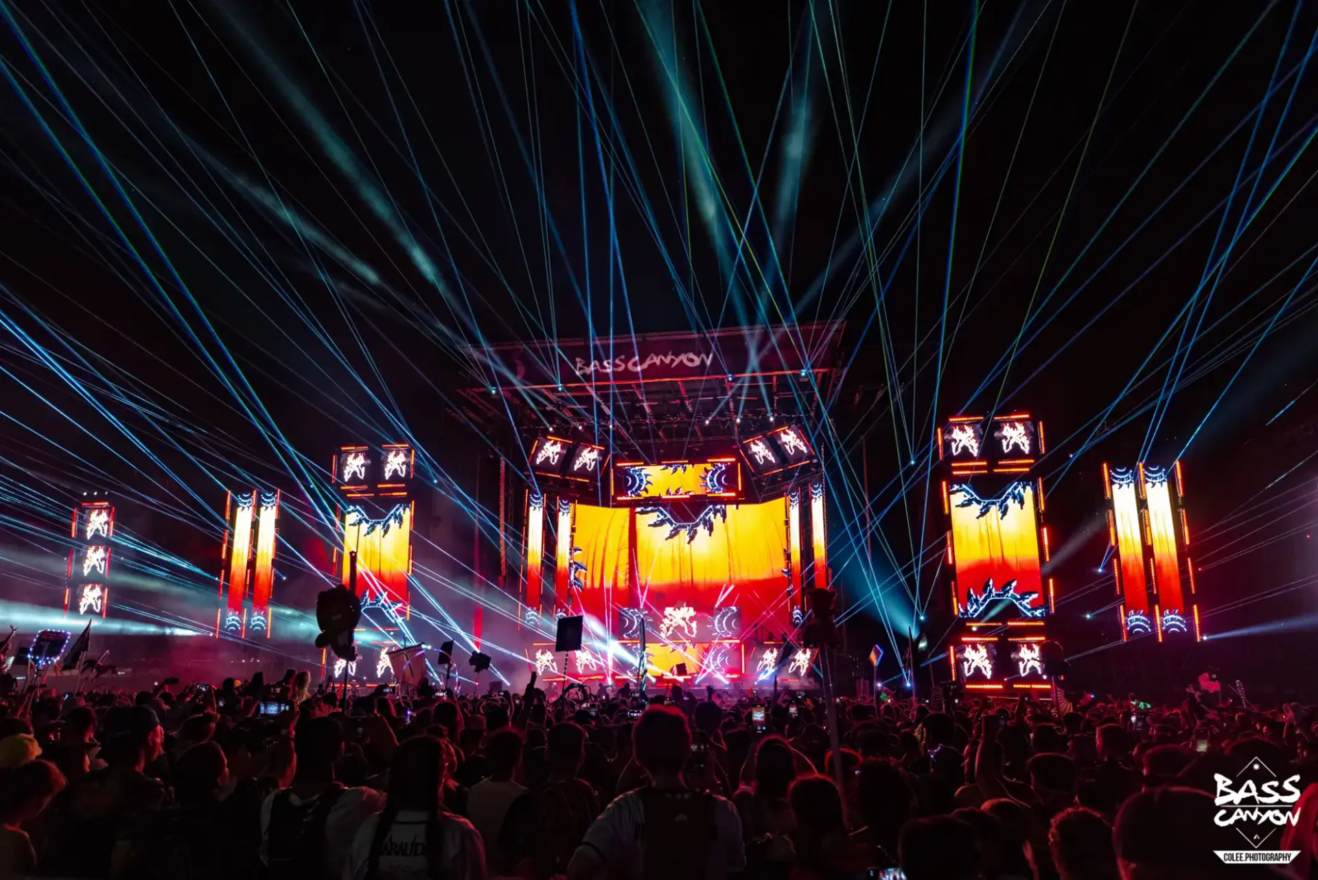 Photograph, Bass Canyon 2022 at The Gorge Amphitheatre, George, Washington, image 295 of 298