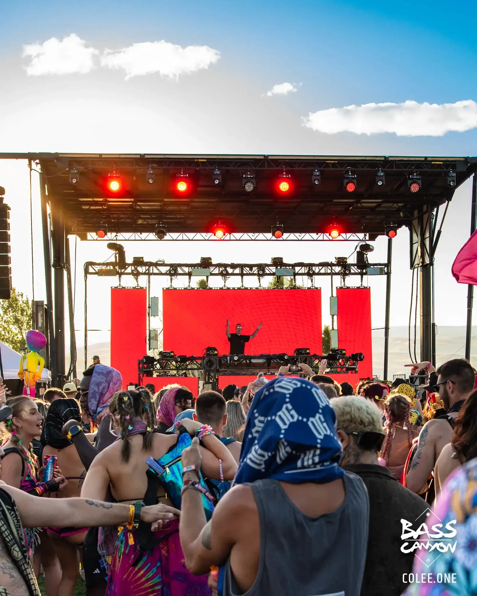 Photograph, Bass Canyon 2023 at The Gorge Amphitheatre, George, Washington, image 98 of 338