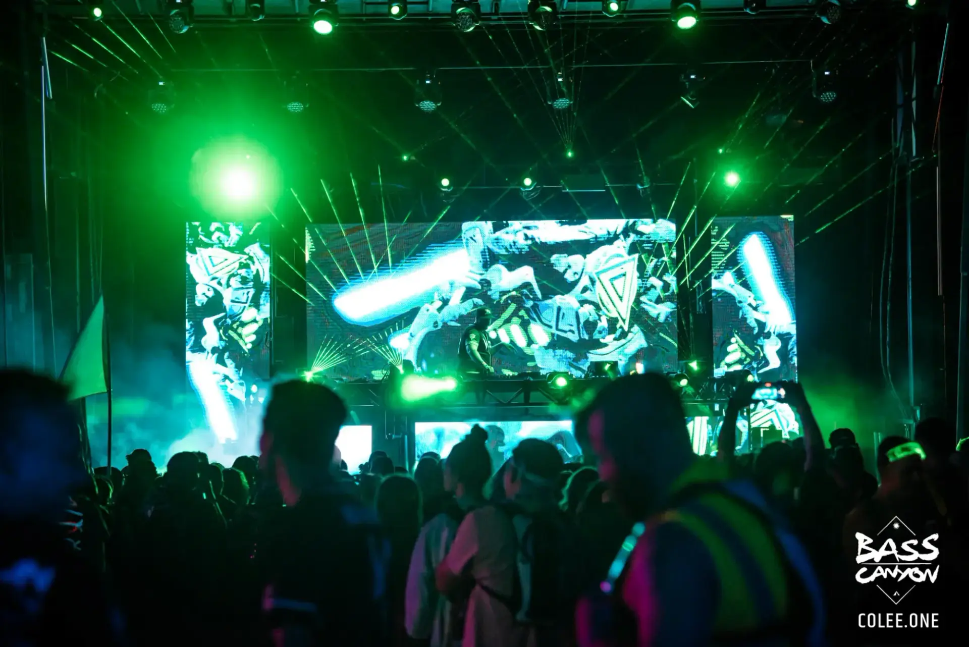 Photograph, Bass Canyon 2023 at The Gorge Amphitheatre, George, Washington, image 144 of 338