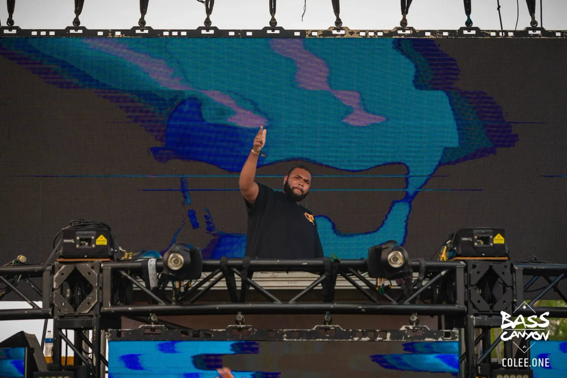 Photograph, Bass Canyon 2023 at The Gorge Amphitheatre, George, Washington, image 194 of 338