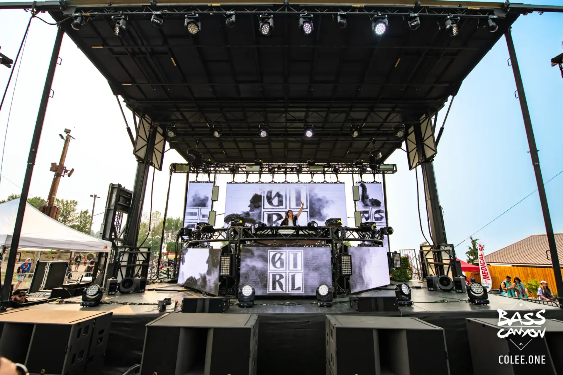Photograph, Bass Canyon 2023 at The Gorge Amphitheatre, George, Washington, image 328 of 338